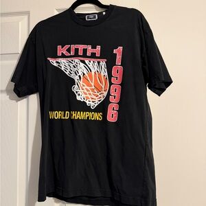 Kith Classic Black Crewneck Tee